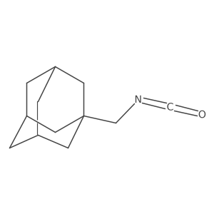 1-Adamantylmethyl isocyanate结构式