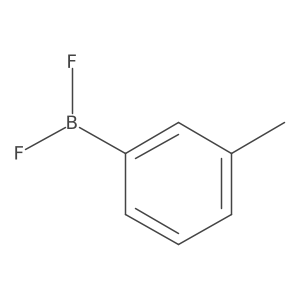 Difluoro(3-methylphenyl)borane Structure