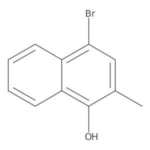 4-Bromo-2-methylnaphthalen-1-ol Structure