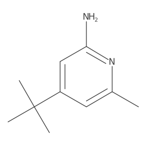 4-(Tert-butyl)-6-methylpyridin-2-amine Structure