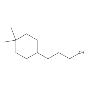 3-(4,4-Dimethylcyclohexyl)propan-1-ol Structure