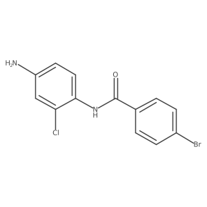 N-(4-Amino-2-chlorophenyl)-4-bromobenzamide结构式