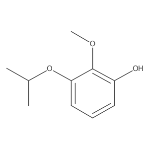 3-Isopropoxy-2-methoxyphenol Structure