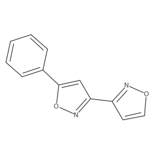 5-Phenyl-3,3a(2)-biisoxazole结构式