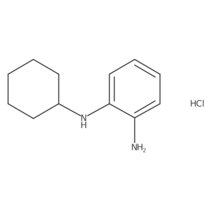 N-cyclohexylbenzene-1,2-diamine hydrochloride Structure