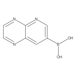 Pyrido[2,3-b]pyrazin-7-ylboronic acid结构式