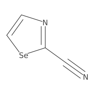 1,3-Selenazole-2-carbonitrile结构式
