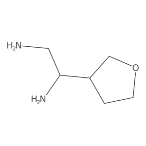 1-(Tetrahydrofuran-3-yl)ethane-1,2-diamine Structure
