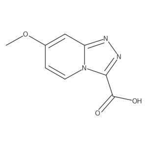 7-Methoxy-[1,2,4]triazolo[4,3-a]pyridine-3-carboxylic acid Structure