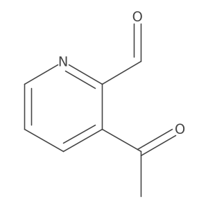 3-Acetylpicolinaldehyde Structure