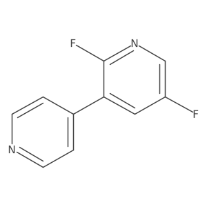 2,5-Difluoro-3,4'-bipyridine Structure