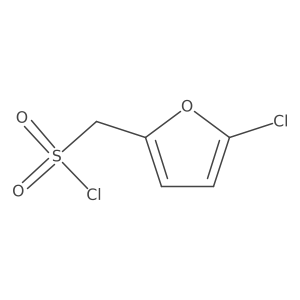 (5-Chlorofuran-2-yl)methanesulfonyl chloride Structure