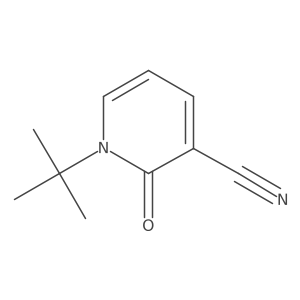 1-Tert-butyl-2-oxo-1,2-dihydropyridine-3-carbonitrile Structure