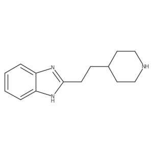 2-[2-(piperidin-4-yl)ethyl]-1H-1,3-benzodiazole Structure
