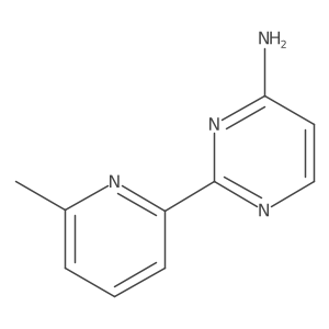 2-(6-Methylpyridin-2-yl)pyrimidin-4-amine Structure