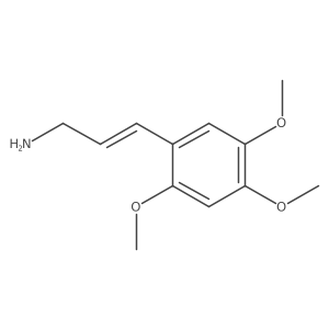 3-(2,4,5-Trimethoxyphenyl)prop-2-en-1-amine Structure