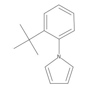 1-(2-tert-Butylphenyl)-1H-pyrrole结构式
