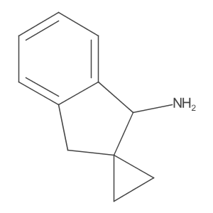 1',3'-Dihydrospiro[cyclopropane-1,2'-indene]-3'-amine Structure