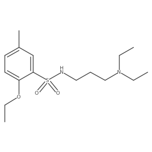 N-[3-(diethylamino)propyl]-2-ethoxy-5-methylbenzene-1-sulfonamide Structure