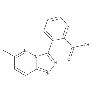 2-{6-Methyl-[1,2,4]triazolo[4,3-b]pyridazin-3-yl}benzoic acid Structure