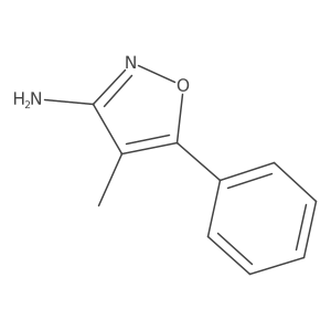 4-Methyl-5-phenyl-1,2-oxazol-3-amine Structure