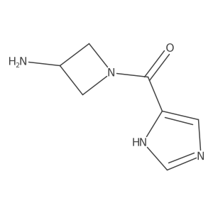 (3-aminoazetidin-1-yl)(1H-imidazol-5-yl)methanone Structure