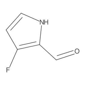 3-Fluoro-1H-pyrrole-2-carbaldehyde结构式