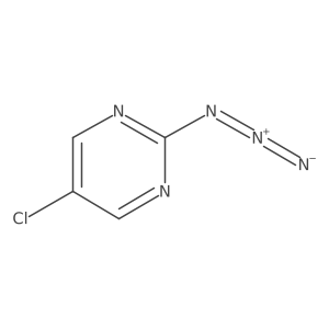 2-Azido-5-chloropyrimidine结构式
