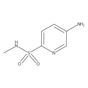 5-amino-N-methylpyridine-2-sulfonamide Structure