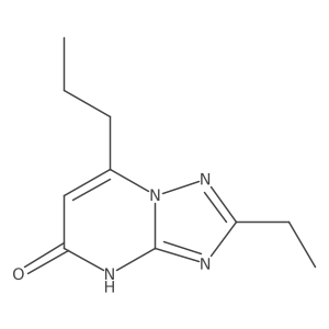 2-Ethyl-7-propyl-[1,2,4]triazolo[1,5-a]pyrimidin-5-ol结构式