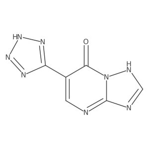 6-(1H-1,2,3,4-tetrazol-5-yl)-4H,7H-[1,2,4]triazolo[1,5-a]pyrimidin-7-one Structure