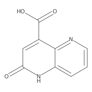 2-Oxo-1,2-dihydro-1,5-naphthyridine-4-carboxylic acid Structure