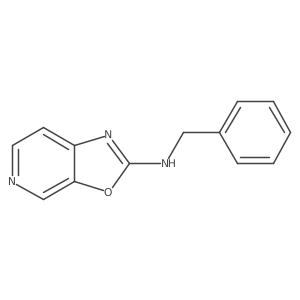 N-(Phenylmethyl)oxazolo[5,4-c]pyridin-2-amine Structure