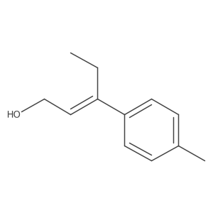 3-(4-Methylphenyl)-2-penten-1-ol Structure