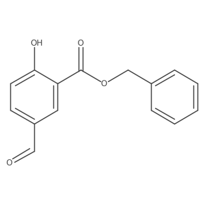5-Formylsalicylic acid benzyl ester Structure