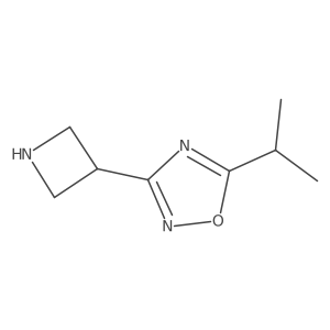 3-(Azetidin-3-YL)-5-(propan-2-YL)-1,2,4-oxadiazole Structure