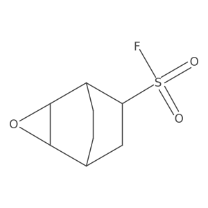3-Oxatricyclo[3.2.2.0,2,4]nonane-6-sulfonyl fluoride结构式
