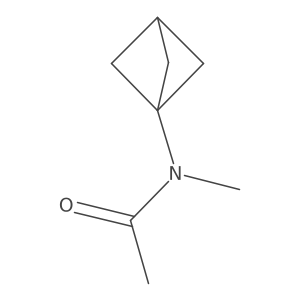 N-{bicyclo[1.1.1]pentan-1-yl}-N-methylacetamide Structure