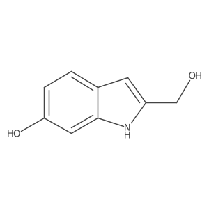 2-(Hydroxymethyl)-1H-indol-6-OL Structure