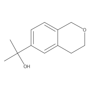 2-(3,4-dihydro-1H-2-benzopyran-6-yl)propan-2-ol结构式