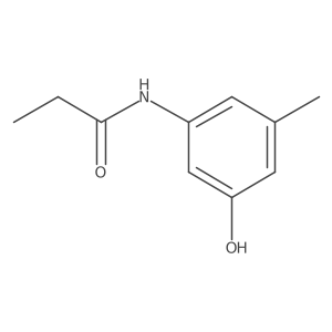 N-(3-Hydroxy-5-methylphenyl)propanamide Structure