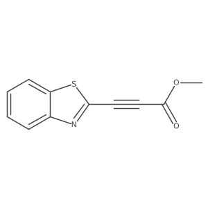 Methyl 3-(1,3-benzothiazol-2-yl)prop-2-ynoate Structure