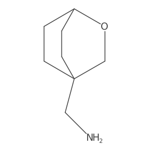 {2-Oxabicyclo[2.2.2]octan-4-yl}methanamine结构式