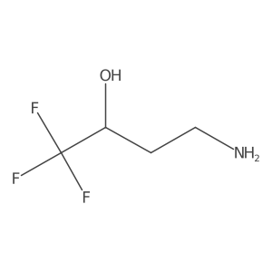 (2R)-4-amino-1,1,1-trifluorobutan-2-ol Structure