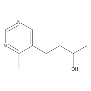 (2S)-4-(4-methylpyrimidin-5-yl)butan-2-ol Structure
