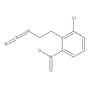 2-(2-Azidoethyl)-1-chloro-3-nitrobenzene Structure