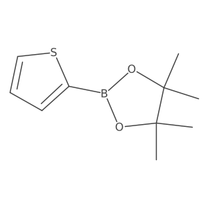 (Thiophene-3,4,5-d3)-2-boronic acid pinacol ester结构式