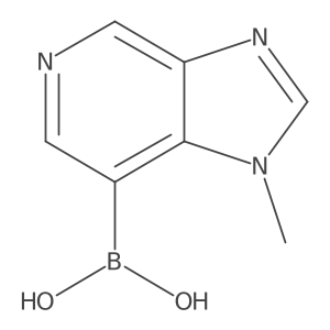 (1-Methyl-1H-imidazo[4,5-c]pyridin-7-yl)boronic acid Structure