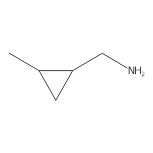 (1S,2R)-C-(2-Methyl-cyclopropyl)-methylamine Structure
