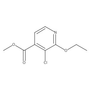 Methyl 3-chloro-2-ethoxyisonicotinate结构式
